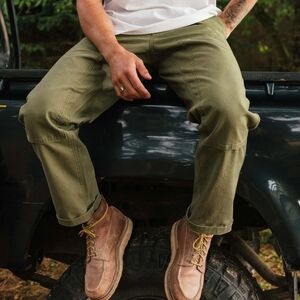 Passenger Men's Olive Green Pants Organic Cotton